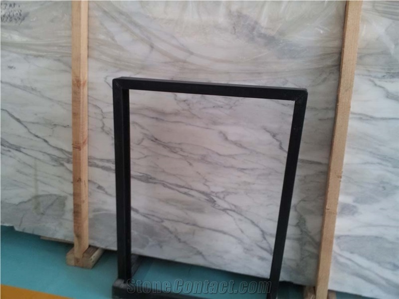 Calacatta Marble Marble Slabs,Italy White Marble on Stock