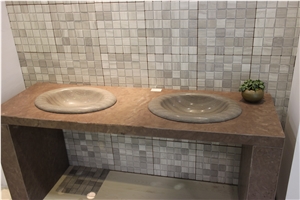 Beige Marble Sinks