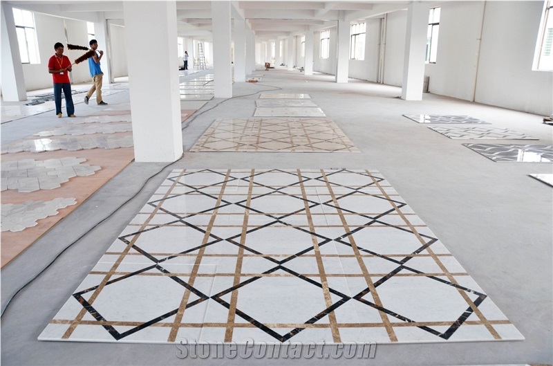 Marble Water Jet_mwj002 Slabs & Tiles from China