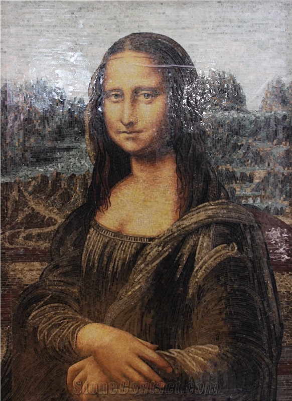 Mona Lisa Marble Medallion Art Works