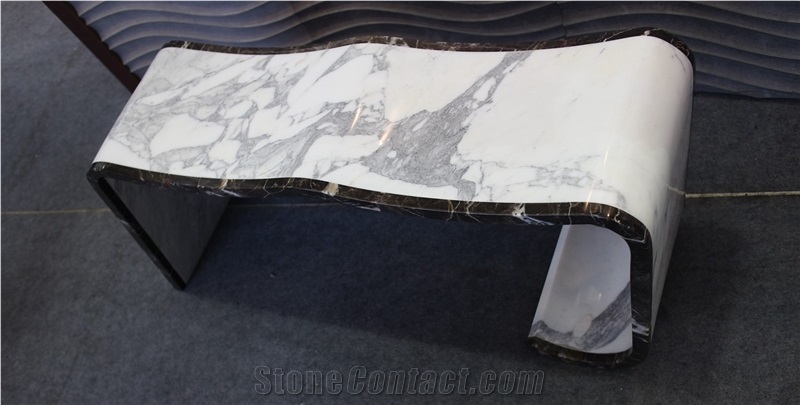 White Marble Furniture Chair