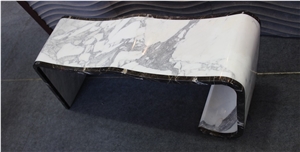 White Marble Furniture Chair