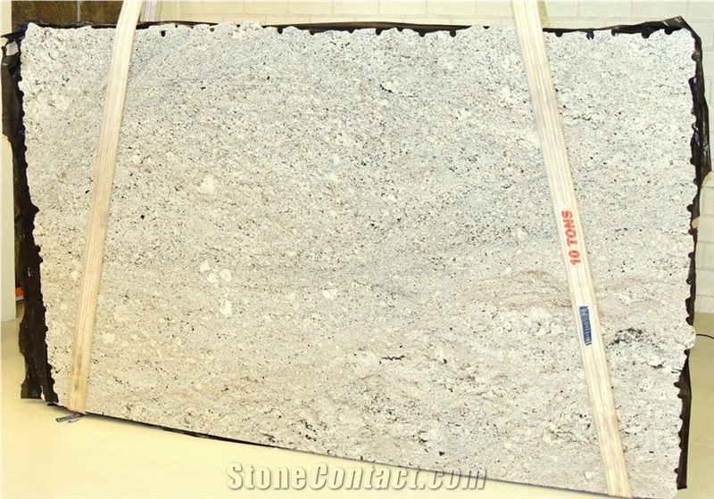 Andino White Granite Slabs, Brazil White Granite
