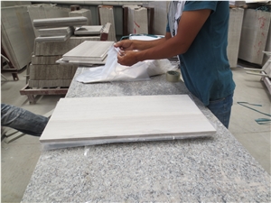 Polished White Sandalwood Marble Slabs & Tiles, China White Marble