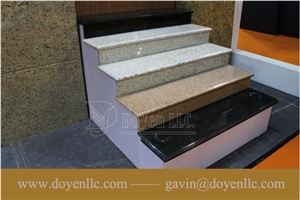 Bethel White Granite Interior Stair Treads, Steps and Risers