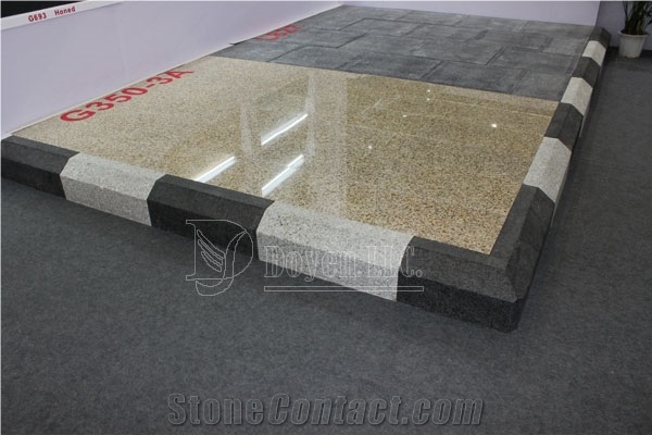 Cheap Chinese Granite Pavers & Cube Stone with Bevel Edges