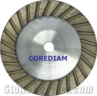 Diamond Cup Wheel/Aluminium Turbo Grinding Wheel/Turbo Cup Wheel/Grinding Wheel/Stone Grinding Cup Wheel
