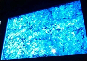 Blue Crystal Onyx Slabs ,Italy Blue Crystal Onyx