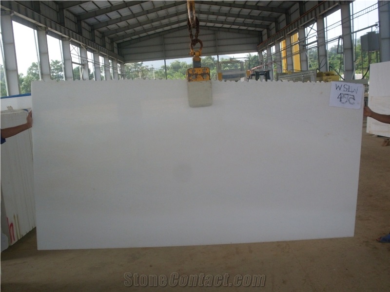 Crystal White Marble Slabs and Tiles,Vietnamese White Marble