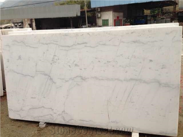 Guangxi White Marble Slabs & Tile, China White Marble