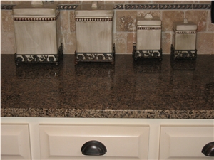 Desert Brown Granite Kitchen Countertops