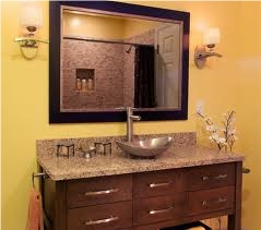 New Venetian Gold Granite Bathroom Countertops