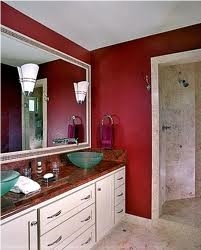 Sunset Red Granite Bathroom Countertops, Dragon Red Granite Bathroom Countertops