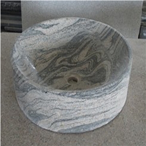 China Juparana Granite Round Sink