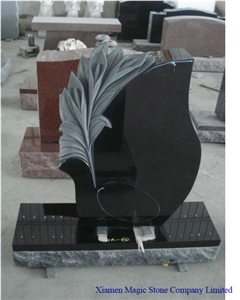 Black Monument Set, Black Granite Monuments