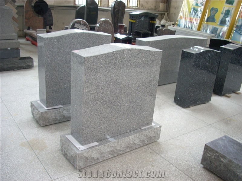 Serp Top Die/Serp Top Base, Grey Granite Monument &amp; Tombstone from 