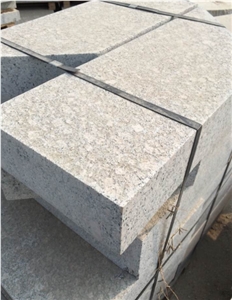 Flamed G383 Grey Granite Cube Stone & Pavers