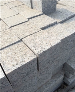 Flamed G383 Grey Granite Cube Stone & Pavers