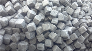 G602 Grey Granite Cubes and Cobbles