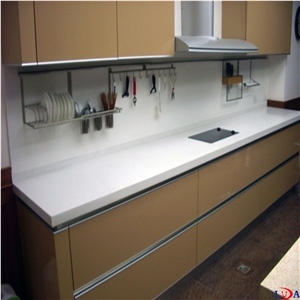 Quartz Surface Prefabricated Kitchen Countertops