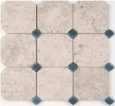 Portuguese Mosaic Composition Natural Stone