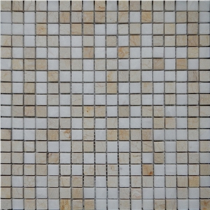 Beige Marble Brick Mosaic
