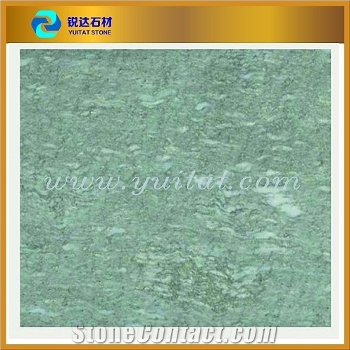 2014 New Chinese Beauty Pergola Green Granite Polished Slabs & Tiles, China Green Granite