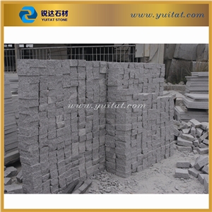 Cheap and Large Quantity G603 Grey Cube Stone for Gardening, Parking Pavement, Grey G603 Landscaping Stone