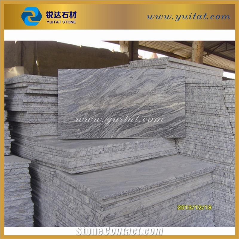 China Juparana Dark Grey Granite Thin Tile,Polished Surface,Customized Size, Cheao Price, Well Package