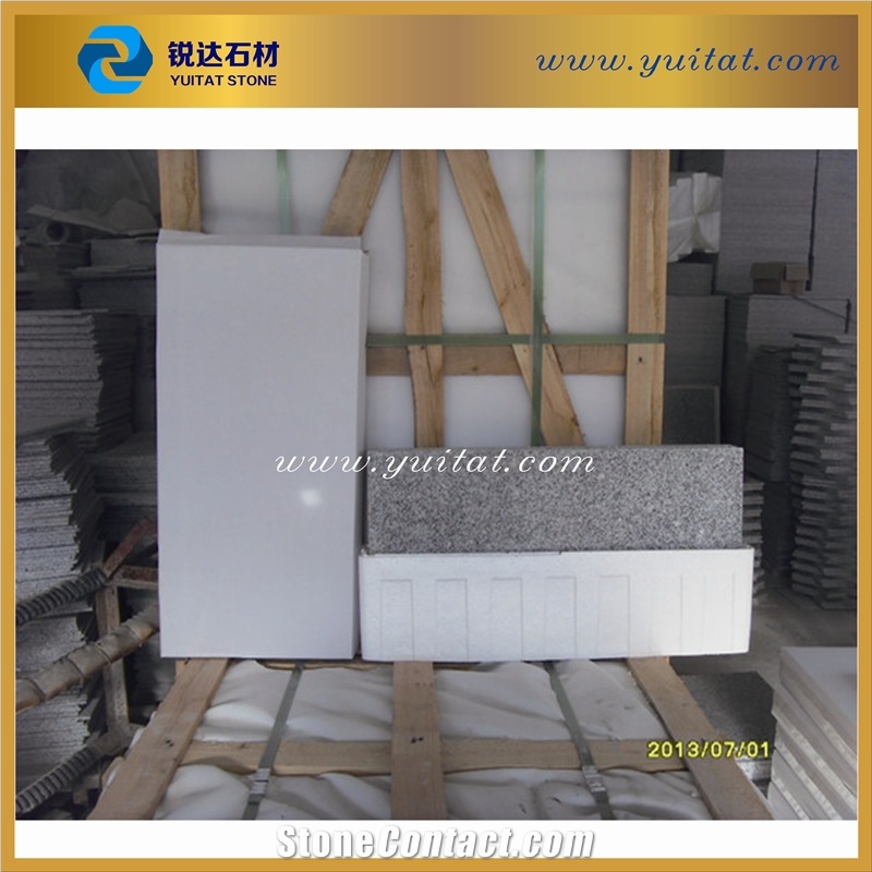 Chinese G602 Grey Granite Thin Floor & Stair Tile, China Grey Granite