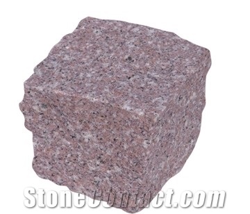Chinese Natural Granite G663 Cube Stone
