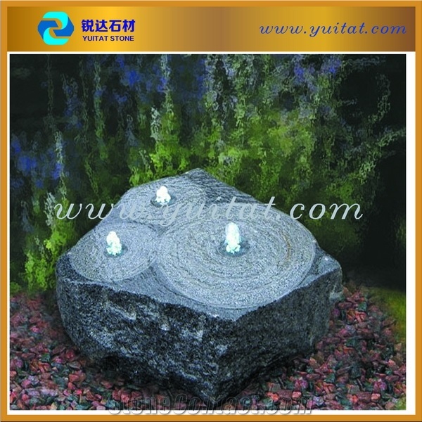Decorative Fountain Waterfall Granite Outdoor Decoration