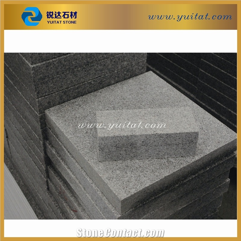 G603 Granite Paving Stone, 5cm Thickness Landscaping Stone, Square Paving Stone