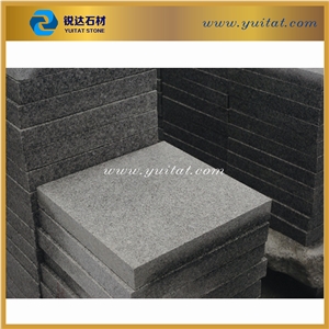 G603 Grey Granite Paving Stone, Square Paving Stone, for Landscaping Project, Flamed Surface