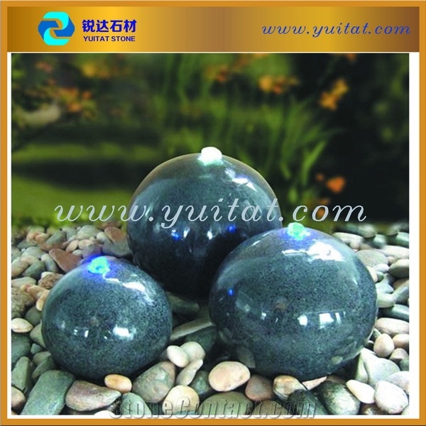 Granite Garden Rolling Ball Fountain