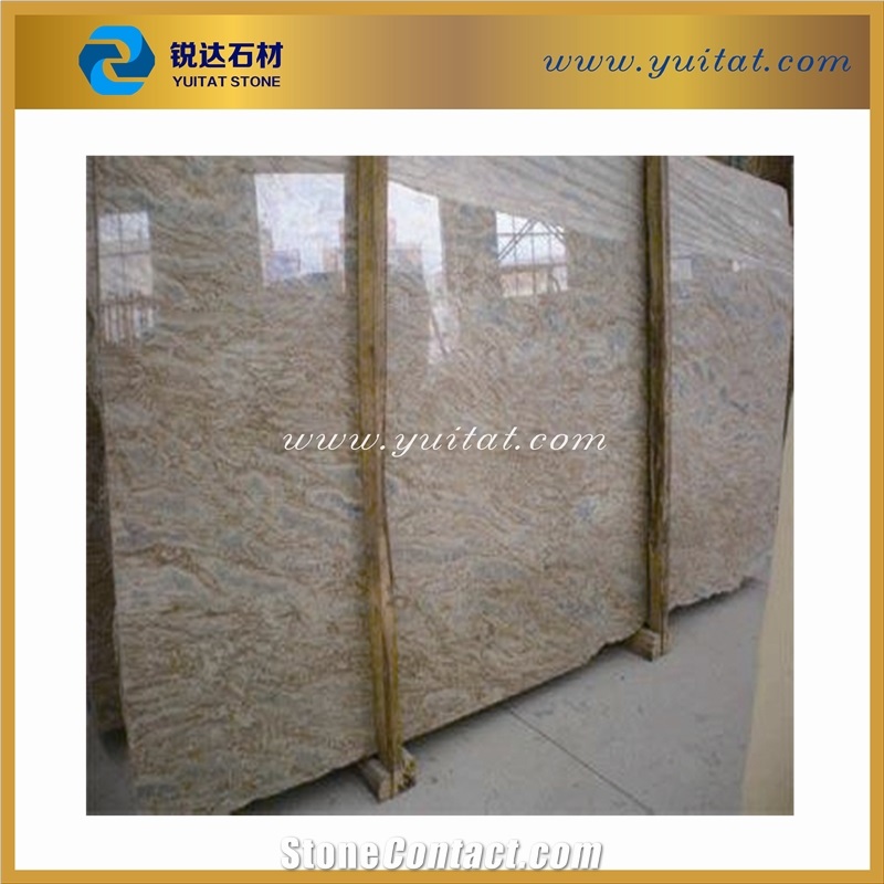 High Polished Cheapest Price Indonesia Apollo Marble Slab, Indonesia Yellow Marble
