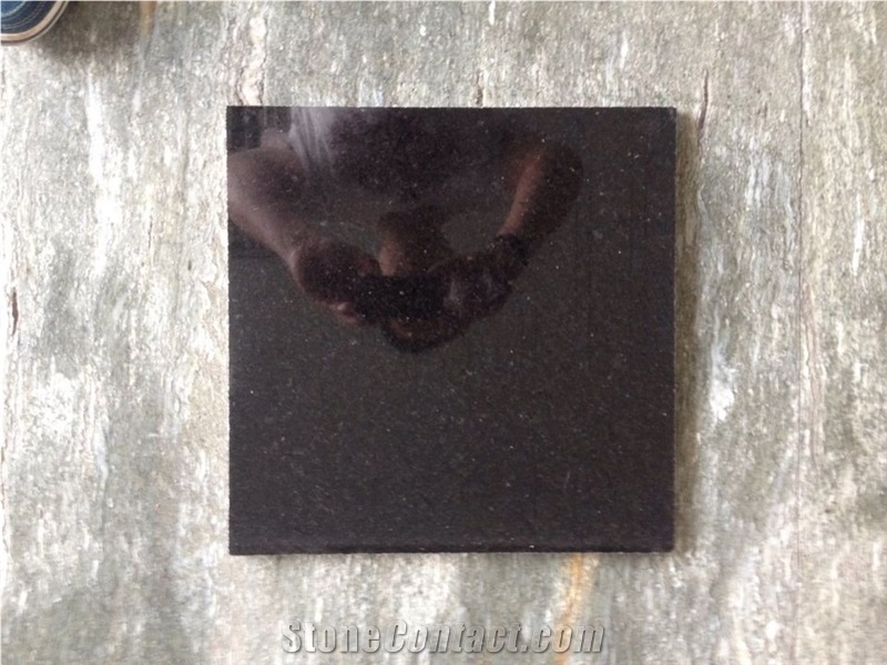 New Chinese Black Granite Slab and Tile,Absolute Black Granite&Cosmic Black Granite Slab