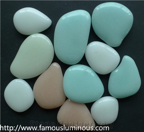 Glow in Night Natural Pebble Stone