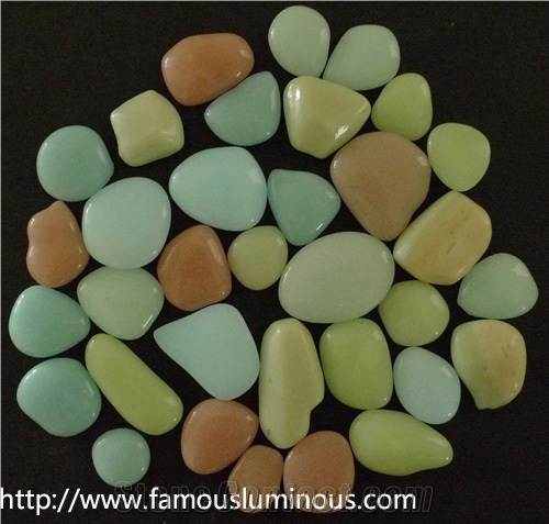 Glow in Night Natural Pebble Stone