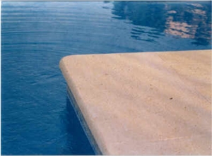 Amarillo Fosil - Yellow Fossil Limestone Pool Deck Pavers