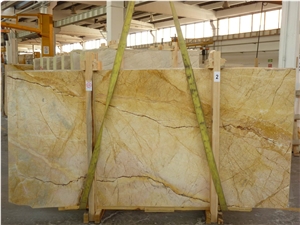 Yellow River Marble Slabs, Tiles