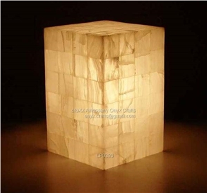Onyx Lamps, Light Green Onyx Home Decor