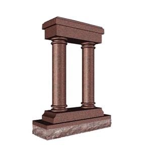 Amercian Style Tombstone, Brown Granite Monument & Tombstone