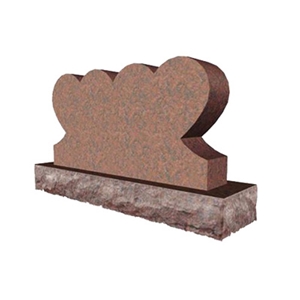 Amercian Style Tombstone, Brown Granite Monument & Tombstone