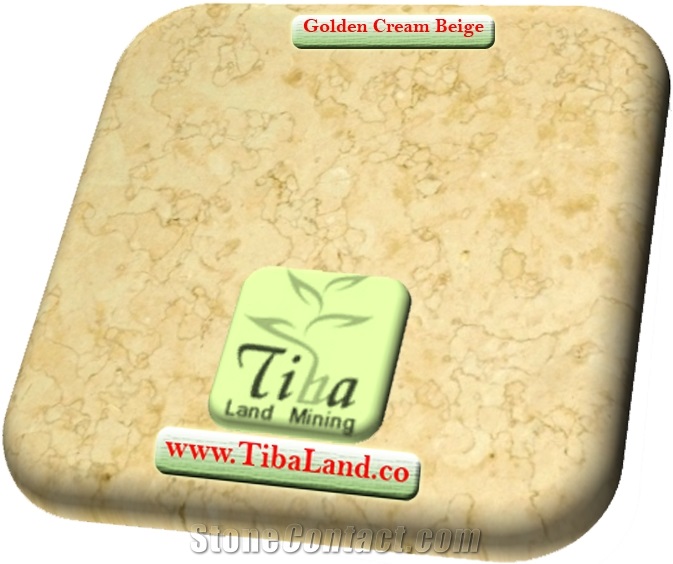 Golden Cream Beige Marble Tiles & Slabs