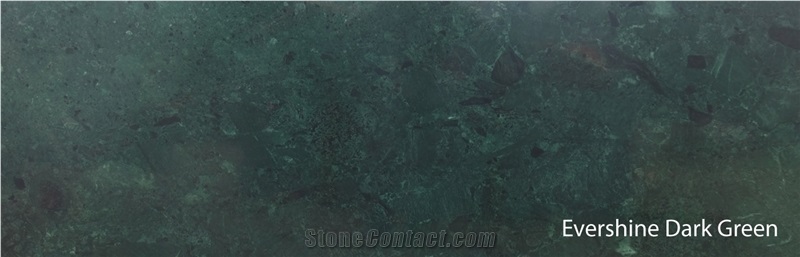 Evershine Dark Green Marble Slabs, Tiles, Dark Green G Strakes Marble Slabs & Tiles
