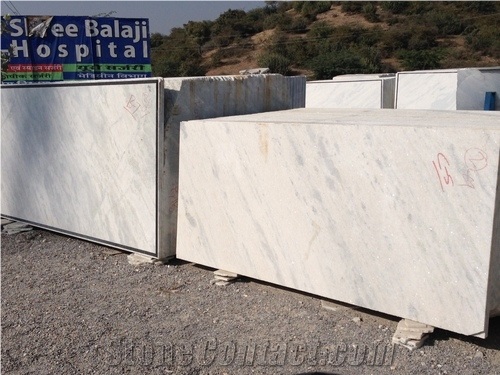 Kashmir White Marble Slabs & Tiles, Morwad White Marble