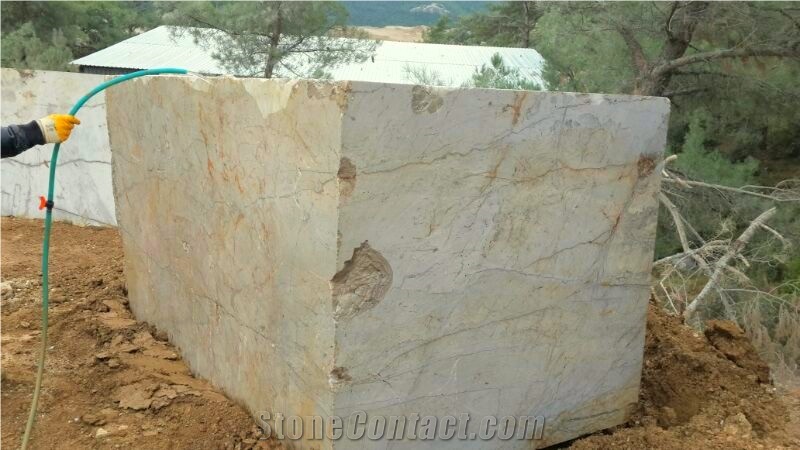 Silver River Marble Blocks, Turkey Grey Marble