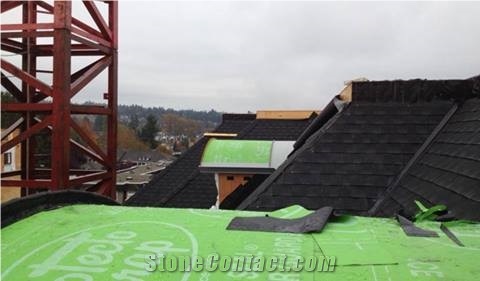 Natural Slate Roofing, Black Slate Roof Tiles