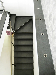 Pietra Lavica Basalt Stairs
